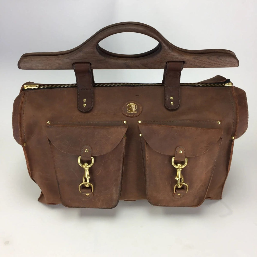 Doctors Style Leather Duffle Bag | Hart & Hive