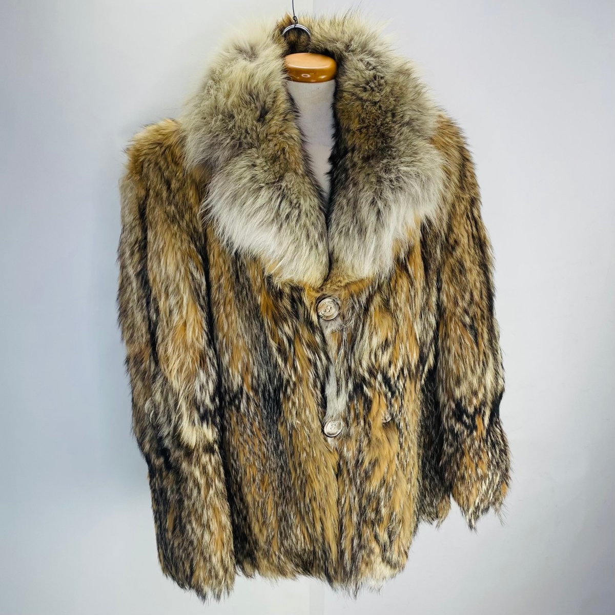 Hart & Hive | Genuine Coyote Fur Car Coat Rental