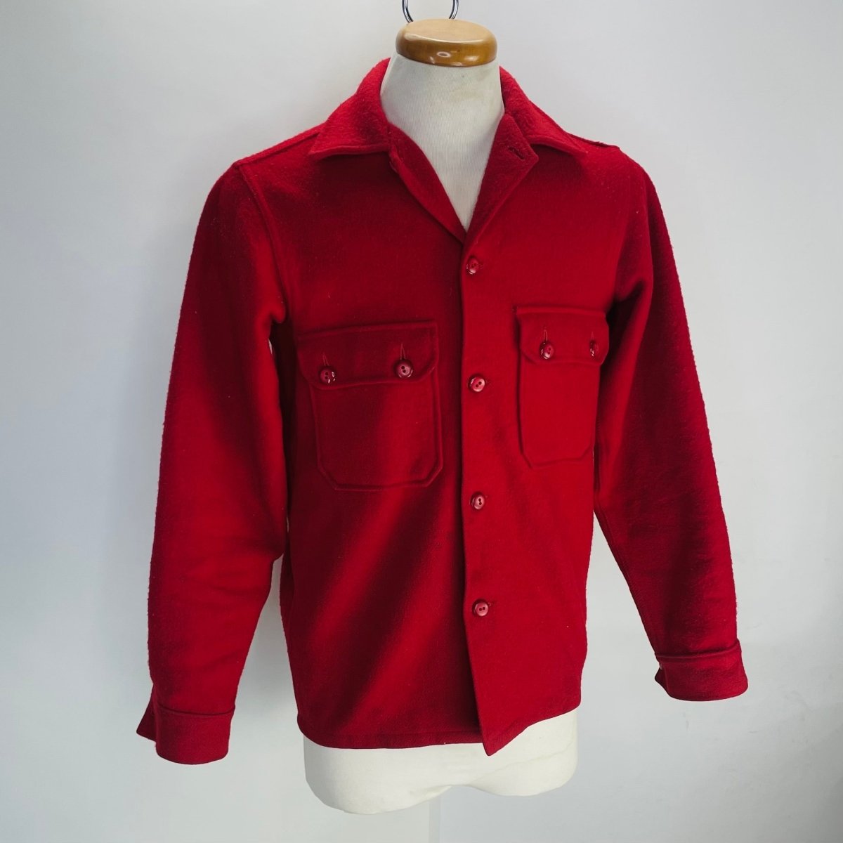 Red sales scout jacket