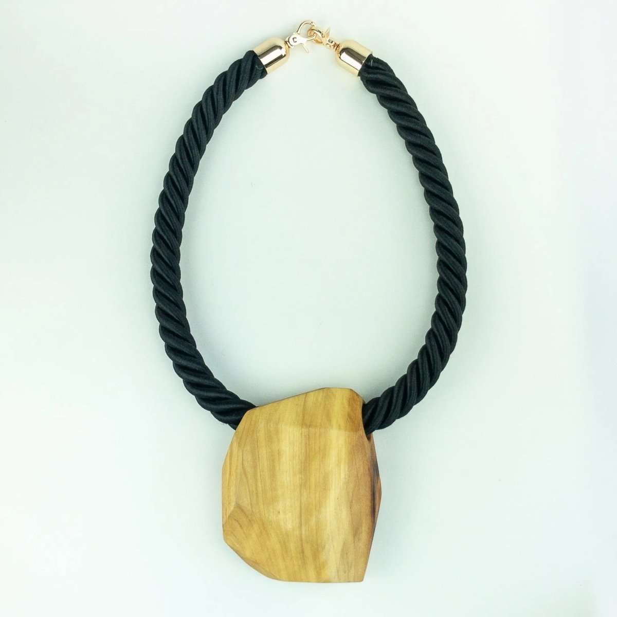 wood statement necklace unisex 266465